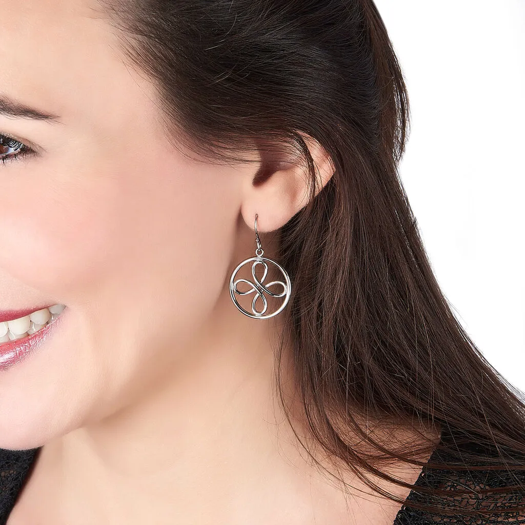 Histoire D'Or Boucles D'oreilles Pendantes Tessa Acier Blanc 3 Histoire D'Or Boucles D'oreilles Pendantes Tessa Acier Blanc – Image 3