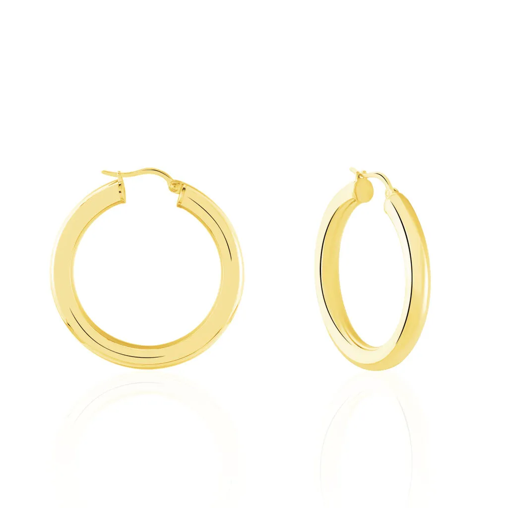 Histoire D'Or Créoles Amael Acier Jaune 1 Histoire D'Or Créoles Amael Acier Jaune