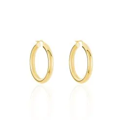 Histoire D'Or Créoles Amael Acier Jaune 6 Histoire D'Or Créoles Amael Acier Jaune -Boucles d'oreilles pendantes Soldes Boutique FIOFJW0068 view1