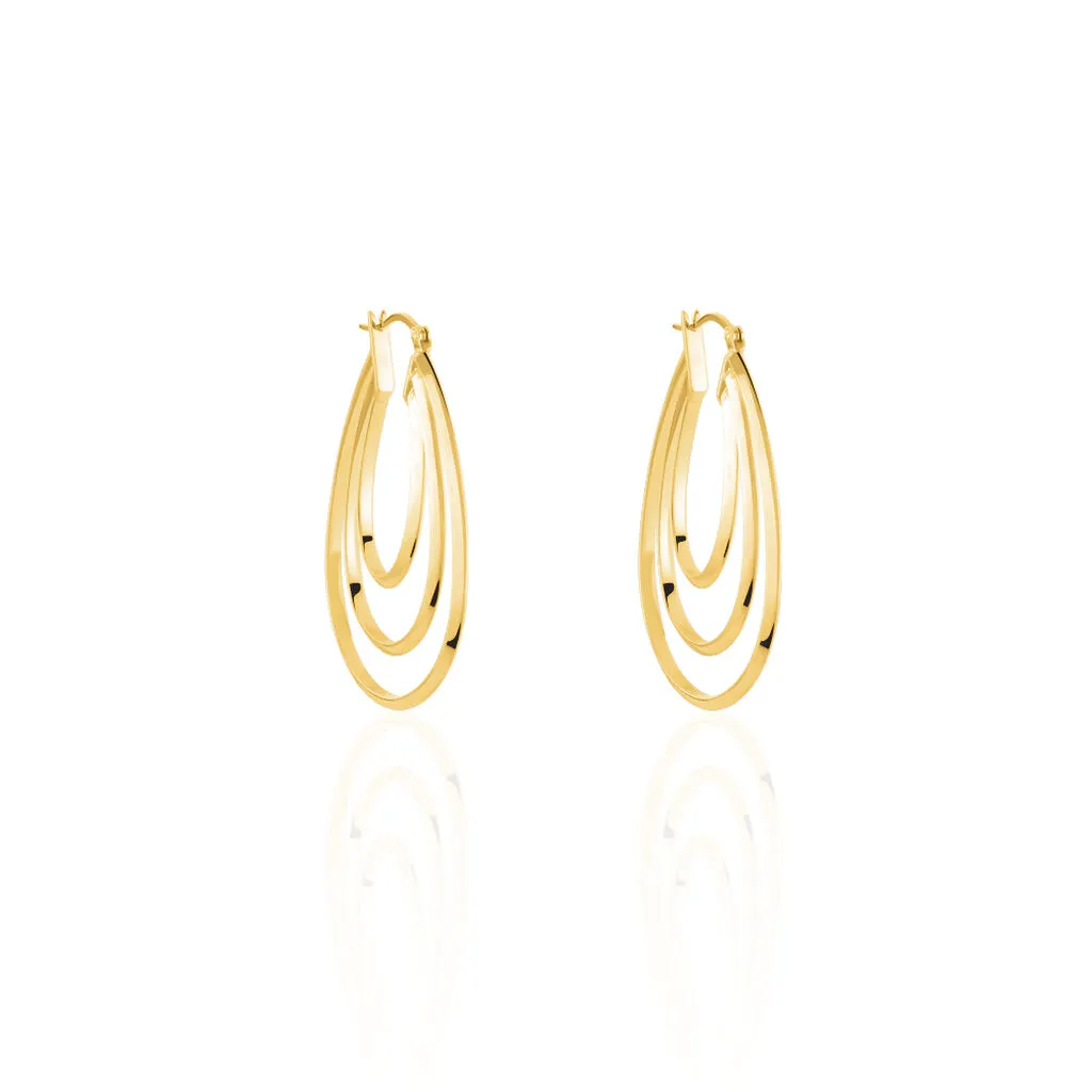 Histoire D'Or Créoles Aglae Acier Jaune 1 Histoire D'Or Créoles Aglae Acier Jaune