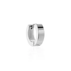 Histoire D'Or Créole Unitaire Helgo Acier Blanc