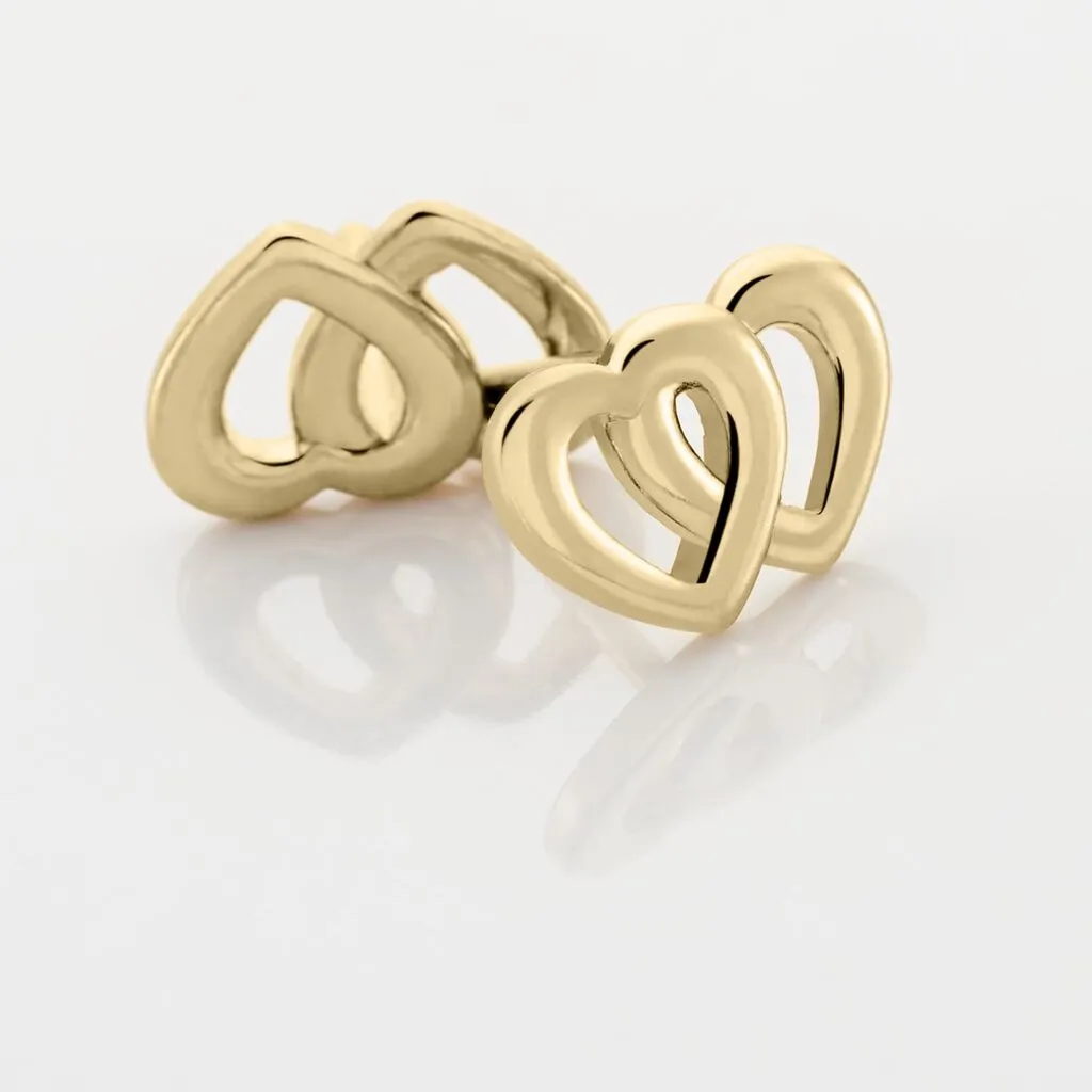 Histoire D'Or Boucles D'oreilles Puces Marie-laureae Plaque Or Jaune 3 Histoire D'Or Boucles D'oreilles Puces Marie-laureae Plaque Or Jaune – Image 3