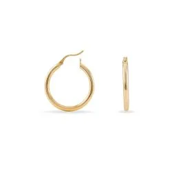 Histoire D'Or Créoles Adalie Lisse Plaqué Or Jaune 6 Histoire D'Or Créoles Adalie Lisse Plaqué Or Jaune -Boucles d'oreilles pendantes Soldes Boutique FQOFJW0303 view2