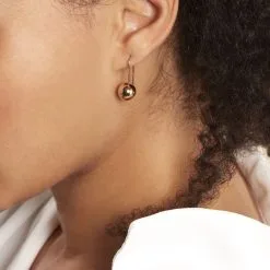 Histoire D'Or Boucles D'oreilles Pendantes Nohraae Plaqué Or Jaune -Boucles d'oreilles pendantes Soldes Boutique FQOFJW0408 model0