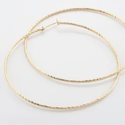 Histoire D'Or Créoles Anusha Plaqué Or Jaune -Boucles d'oreilles pendantes Soldes Boutique FQOFJW0576 view2