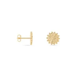 Histoire D'Or Boucles D'oreilles Puces Maggi Plaqué Or Jaune -Boucles d'oreilles pendantes Soldes Boutique FQOFJW0595 view1