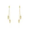 Histoire D'Or Boucles D'oreilles Pendantes Plaqué Or Jaune Libby
