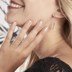 Histoire D'Or Boucles D'oreilles Pendantes Plaqué Or Jaune Libby -Boucles d'oreilles pendantes Soldes Boutique FQOFJW0598 model0