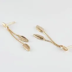 Histoire D'Or Boucles D'oreilles Pendantes Plaqué Or Jaune Libby -Boucles d'oreilles pendantes Soldes Boutique FQOFJW0598 view2