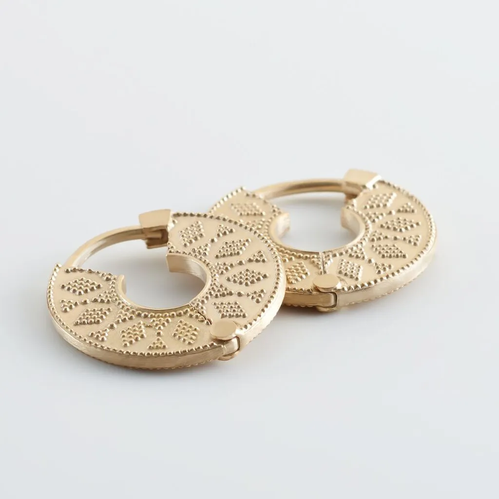 Histoire D'Or Creoles Swein Plaqué Or 3 Histoire D'Or Creoles Swein Plaqué Or – Image 3