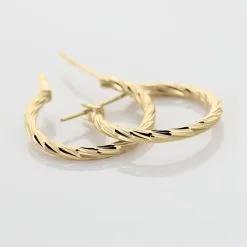 Histoire D'Or Créoles Siegfried Plaque Or Jaune 6 Histoire D'Or Créoles Siegfried Plaque Or Jaune -Boucles d'oreilles pendantes Soldes Boutique FQOFJW0607 view2