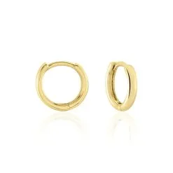 Histoire D'Or Créoles Plaqué Or Eva