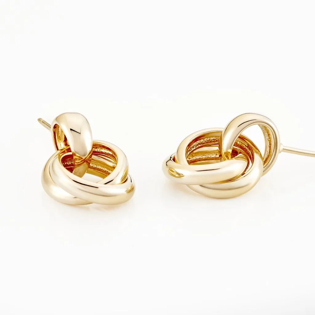 Histoire D'Or Boucles D'oreilles Pendantes Plaqué Or Jaune Alfonsina 3 Histoire D'Or Boucles D'oreilles Pendantes Plaqué Or Jaune Alfonsina – Image 3