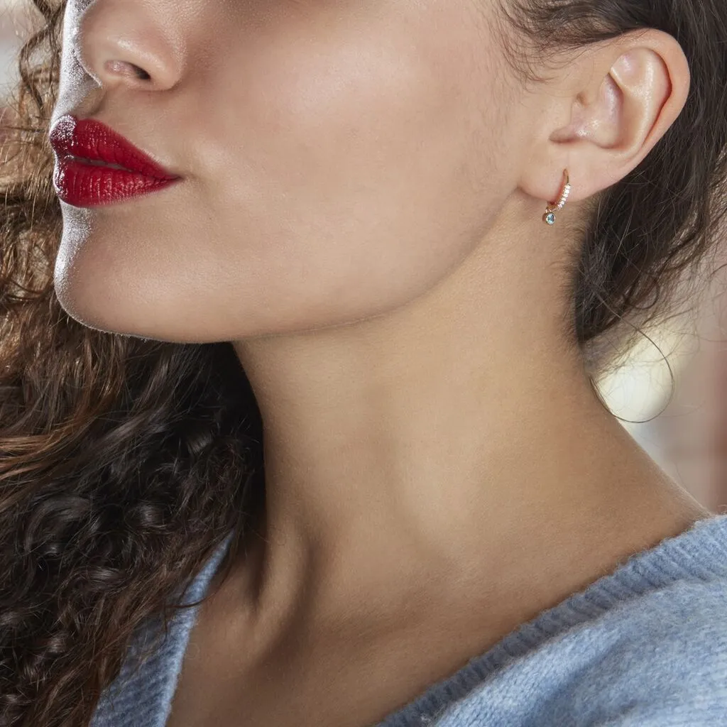 Histoire D'Or Creoles Dili Plaqué Or Pierres 4 Histoire D'Or Creoles Dili Plaqué Or Pierres – Image 4