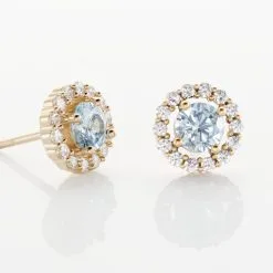 Histoire D'Or Boucles D'oreilles Puces Plaqué Or Radbod Pierres Artificielles Oxydes -Boucles d'oreilles pendantes Soldes Boutique FQOFJXB137 view2