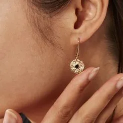 Histoire D'Or Boucles D'oreilles Plaqué Or Aurora -Boucles d'oreilles pendantes Soldes Boutique FQOFJXN007 model1