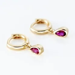 Histoire D'Or Créoles Plaqué Or Heikospinelle 6 Histoire D'Or Créoles Plaqué Or Heikospinelle -Boucles d'oreilles pendantes Soldes Boutique FQOFJXR011 view2