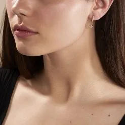 Histoire D'Or Creoles Plaqué Or Jenny Oxydes Etoiles 5 Histoire D'Or Creoles Plaqué Or Jenny Oxydes Etoiles -Boucles d'oreilles pendantes Soldes Boutique FQOFJZW507 model0