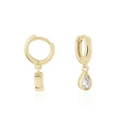 Histoire D'Or Créoles Plaqué Or Heikospinelle