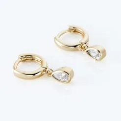 Histoire D'Or Créoles Plaqué Or Heikospinelle -Boucles d'oreilles pendantes Soldes Boutique FQOFJZW577 view2