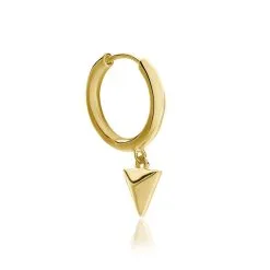 Histoire D'Or Créole Unitaire Basilio Plaqué Or Doré