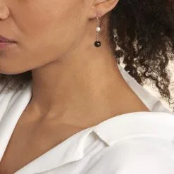 Histoire D'Or Boucles D'oreilles Pendantes Lucia Cera Argent Blanc Perle De Culture -Boucles d'oreilles pendantes Soldes Boutique MAOFBXN054 model1