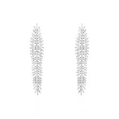 Boucles D'oreilles Pendantes Laetizia Party Argent Oxyde De Zirconium